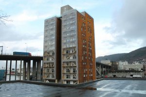 Treet, este edificio de 14 plantas en Bergen (Nourega) es de momento el más alto del mundo.