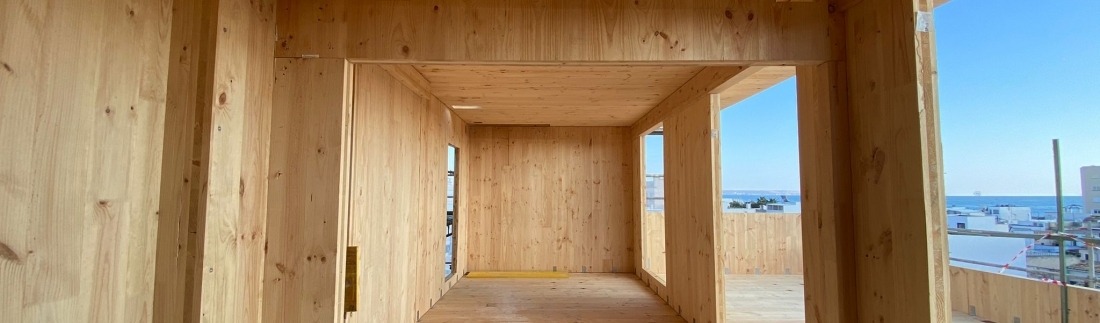 House Habitat builds the tallest wooden building in the Balearic Islands and the first Passivhaus