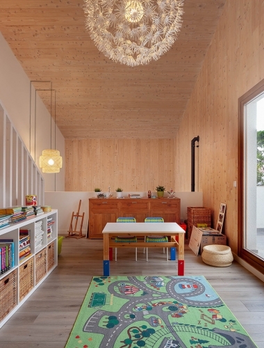 casa madera CLT House Habitat Vilanova i la Geltru14