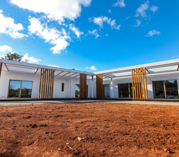 Casas de madera eficientes en Ibiza