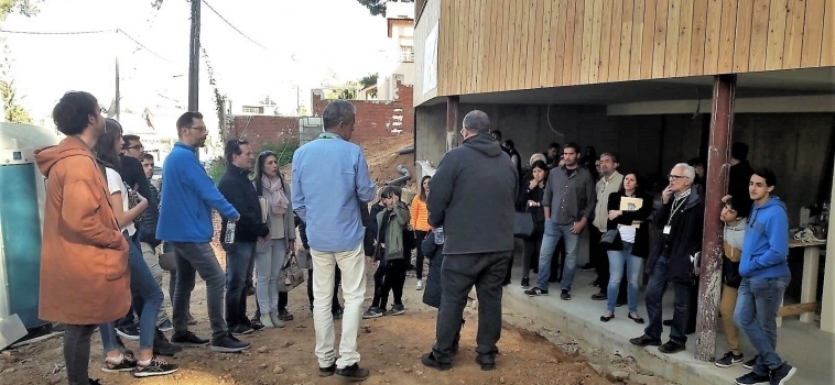 Éxito en la Jornada de Puertas Abiertas en la vivienda biopasiva de Castelldefels