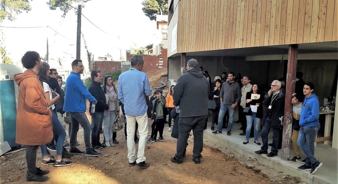 Éxito en la Jornada de Puertas Abiertas en la vivienda biopasiva de Castelldefels