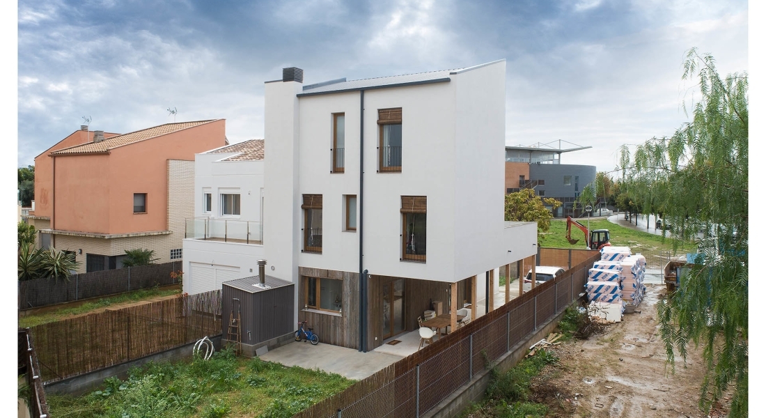 Vivienda de madera CLT en Vilanova i la Geltrú